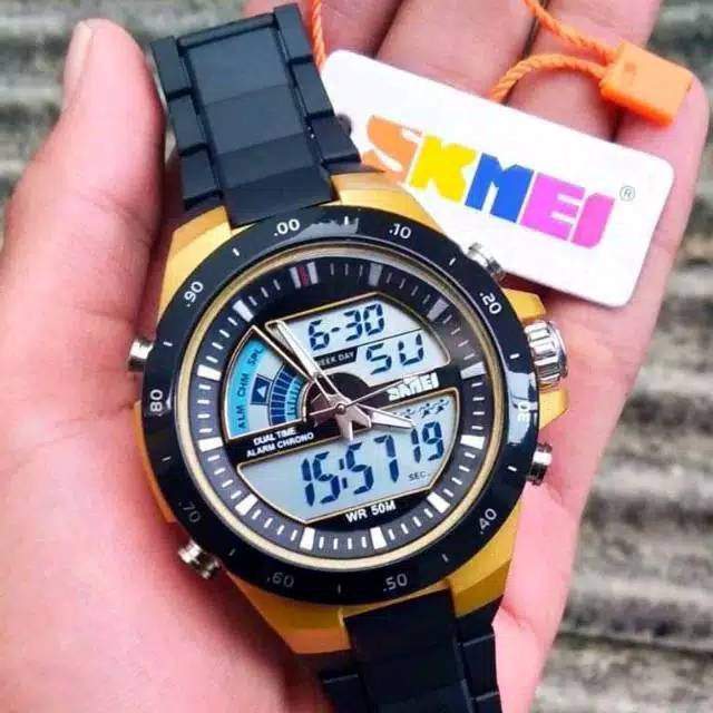 SKMEI 1016 - JAM TANGAN SKMEI ORIGINAL - JAM PRIA - JAM ORIGINAL - JAM IMPOR -