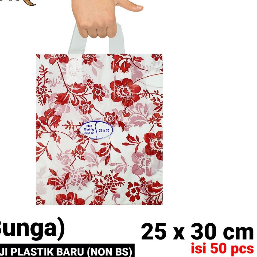 

➨ 25x30 cm KANTONG HIDANGAN™ (BUNGA) | Tas Plastik Hajatan / Tas Souvenir | Kantong Kresek Idangan ➱