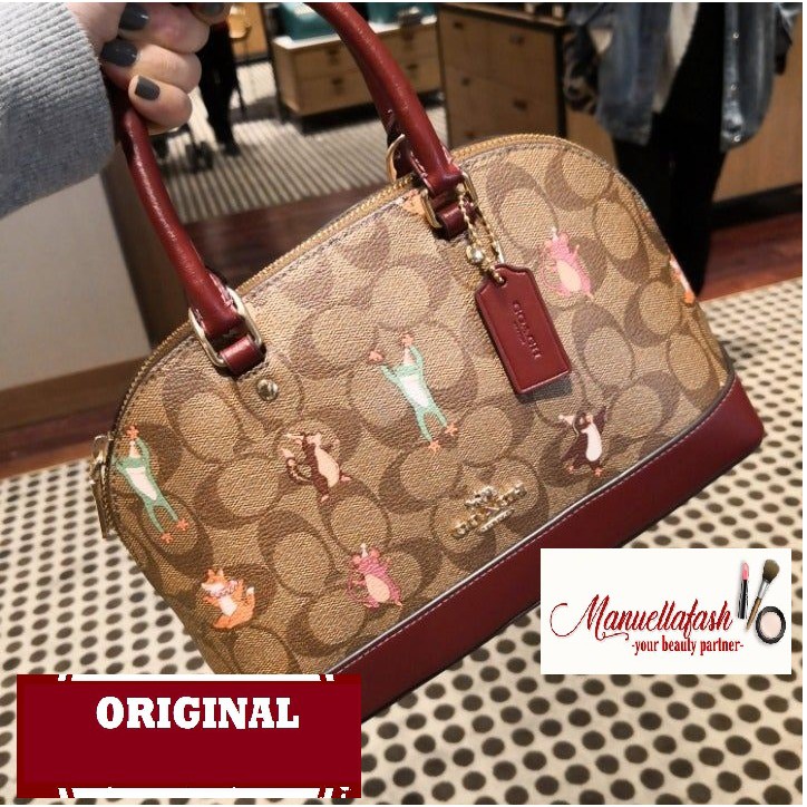 Coach Signature Animal Mini Sierra Satchel Colour ( ORIGINAL FROM USA )