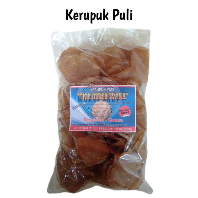 

[COD] KERUPUK PULI 500 GRAM KHAS MADURA