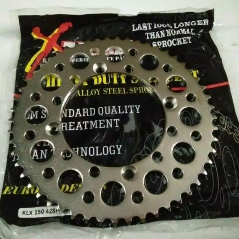 Gir belakang KLX ukuran 57 T (X-speed)