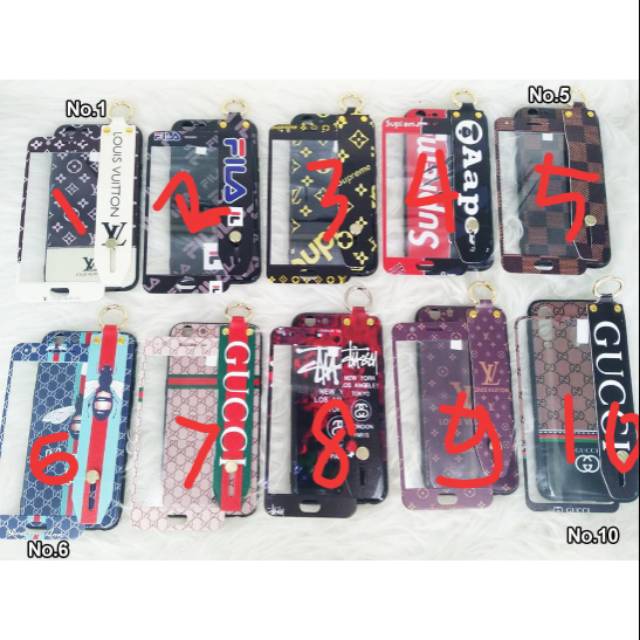 Case Redmi Note 7 SoftCase+Temple Glass All Motif