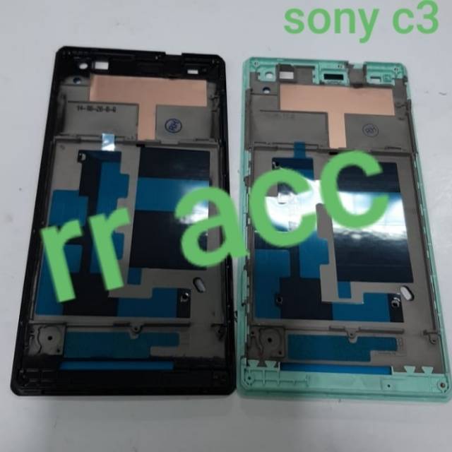 Frame lcd middle tulang lcd sony c3