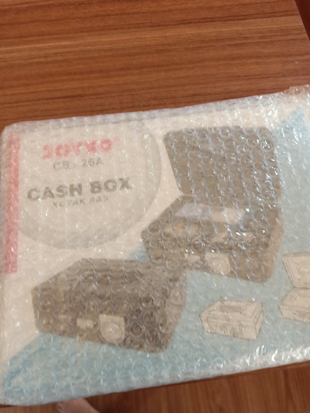 Cash Box Joyko Cb-26a Kotak Uang Kas Brankas Mini Kasir Safe Deposit