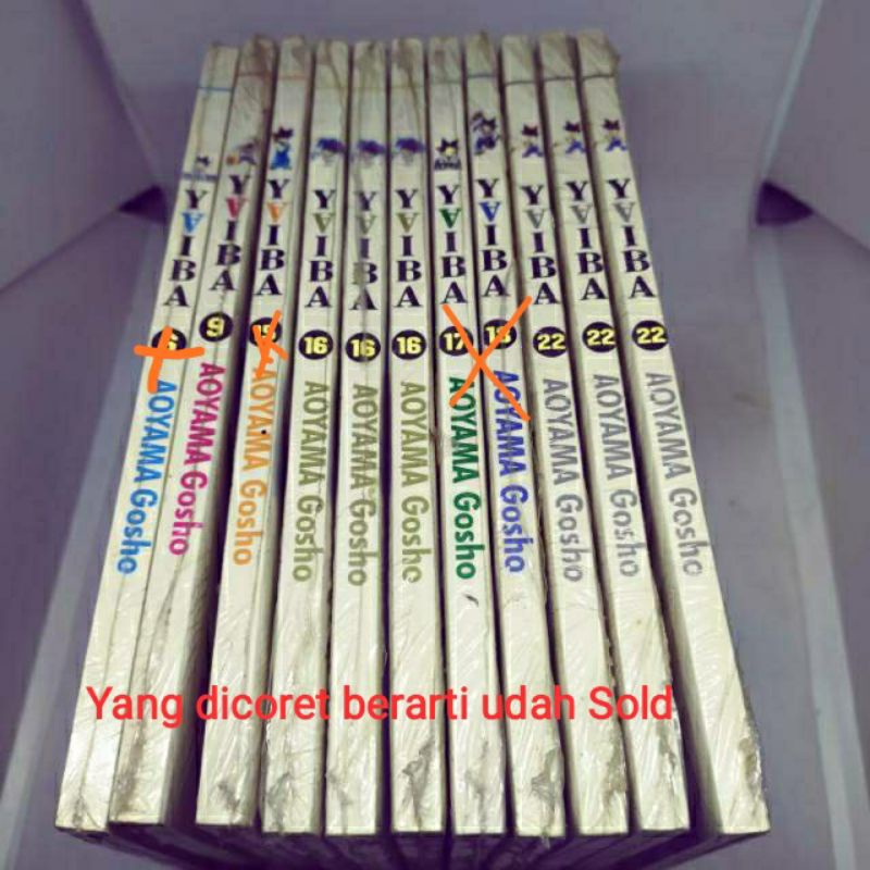 Komik Cabutan YAIBA Aoyama Gosho seri 6,9,15,16,18,22  elexmedia mulus segel
