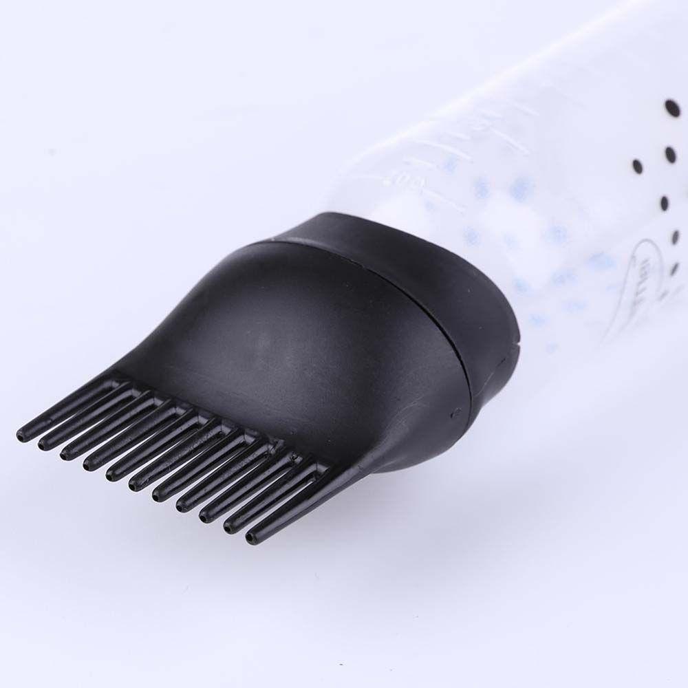 SKJK   Botol Aplikator Pewarna Rambut Flexible Lembut Kering-cleaning Bottle Oil Comb Brush Pewarna Rambut Hair Tools Styling Tool Comb Bottle