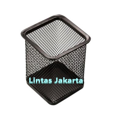 Tempat Pensil Bahan Jaring Besi Merk V-Tec