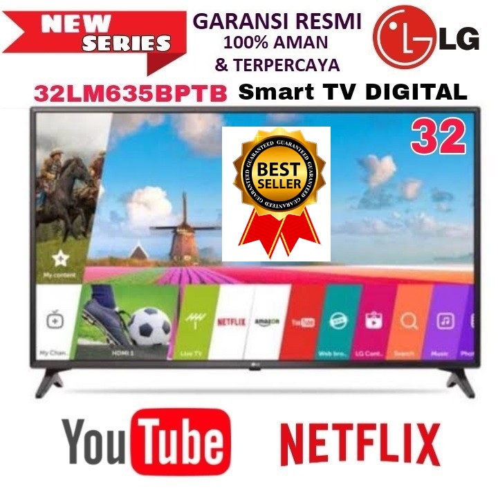 LED TV LG 32 INCH 32LM635 32 LM 635 LED SMART TV 32LM635BPTB 32IN