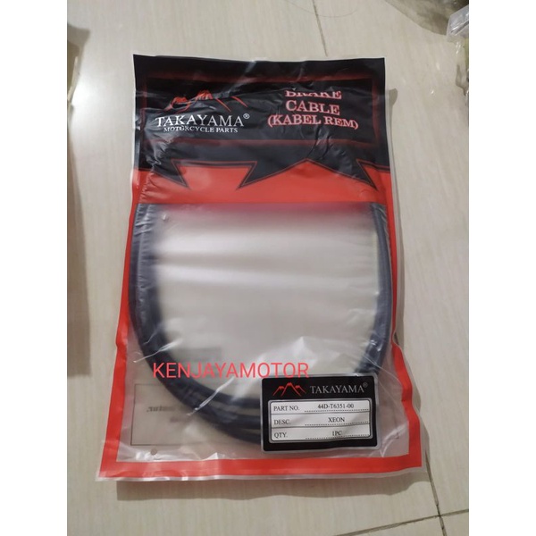 KABEL TALI REM BELAKANG XEON HIGH QUALITY