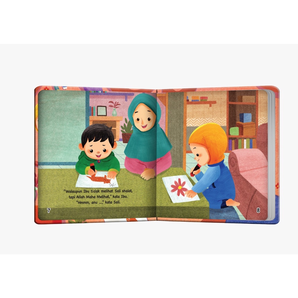 [Mizan] Halo Balita Seri Penuntun : Allah Maha Melihat (Boardbook)-1