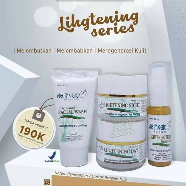 NRL Kosmetik Skincare Pemutih Wajah NRL skincare