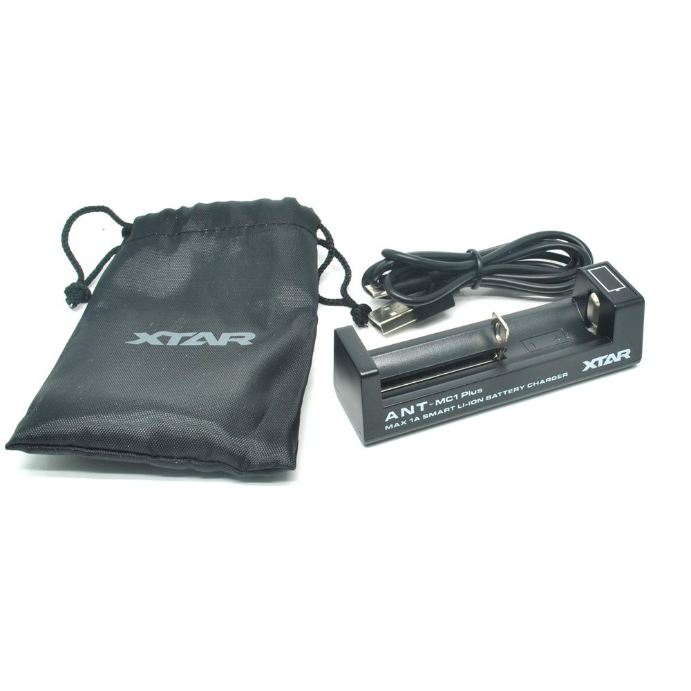 Xtar MC1 Plus Portable Micro USB Battery Charger 1 Slot for Li-ion