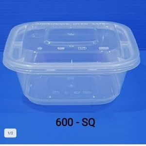 Thinwall KOTAK 600 ml ( 25 biji )