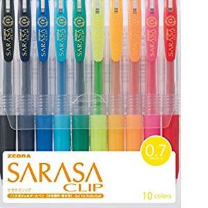 

✤»New Arrival Zebra Sarasa Clip Retractable Pulpen Ukuran 0.7 harga bersaing
