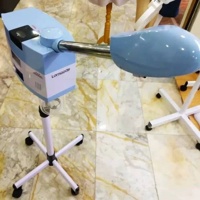 vapozone hot and cold.vapozone panas dan dingin steamer wajah uap ozon UV uap wajah