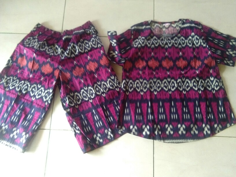 Stelan Wanita Batik Stretch