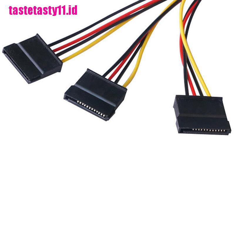 Kabel Power Splitter 4 pin IDE Molex Ke 3 Serial ATA SATA