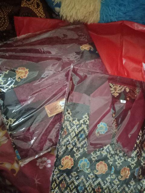 Set Gamis Syari Queenby Batik Terbaru 2021 Batik Kebaya Batik Rnb Batik Couple Keluarga