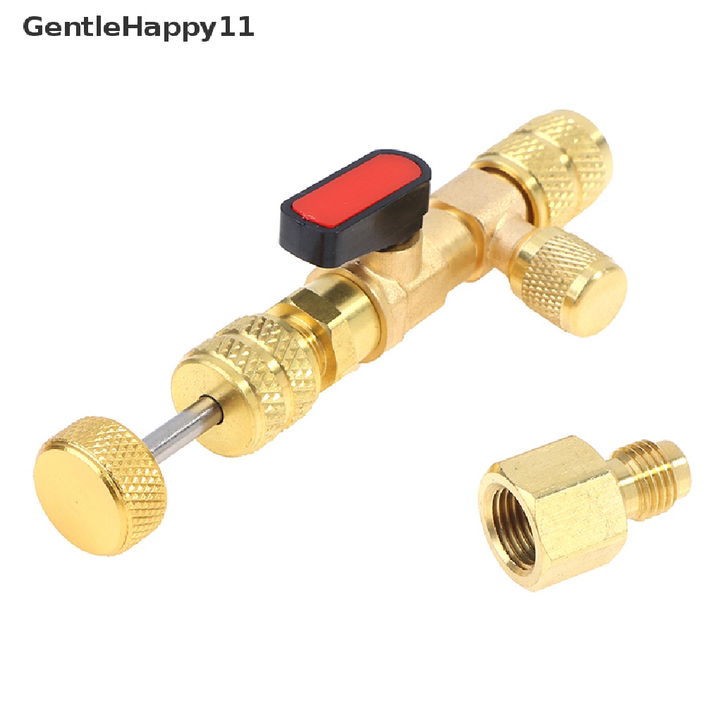 Gentlehappy Alat Pelepas Inti Katup AC HVAC 5 / 16 &quot;1 / 4&quot;