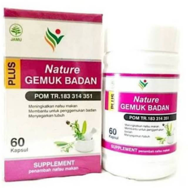 NATURE GEMUK BADAN/KAPSUL GEMUK BADAN BENLEMU