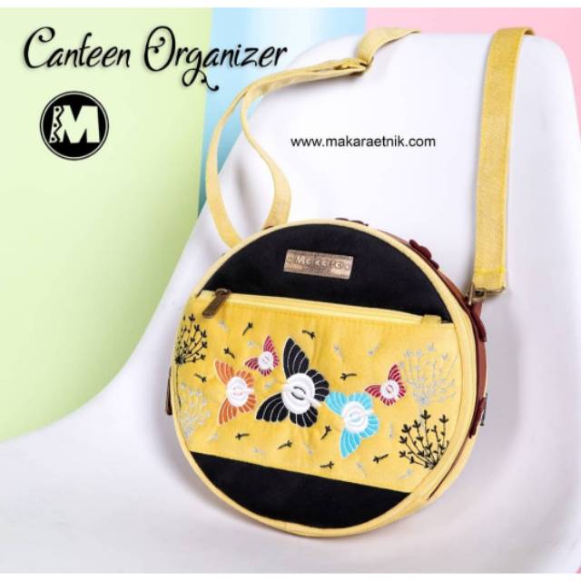 Makara Canteen Organizer MCO / Makara Etnik Termurah / Tas Bulat Cantik