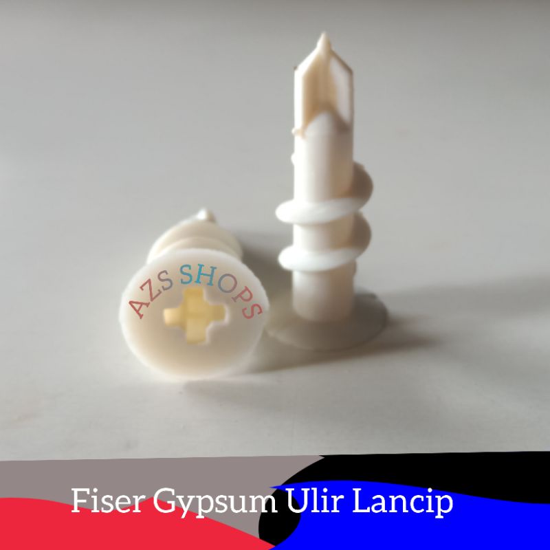 fiser.fiser gypsum grc board ulir lancip M15x32 mm.10 pcs