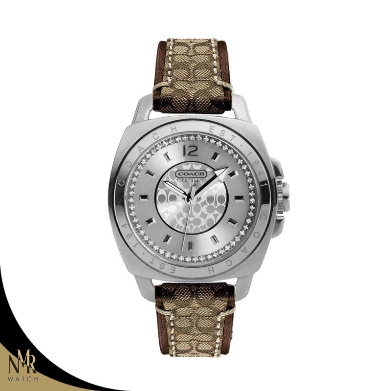 Jam Tangan Wanita Coach Silver ORIGINAL