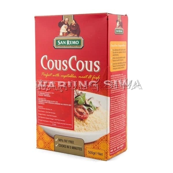 

san remo pasta cous cous 500 gram