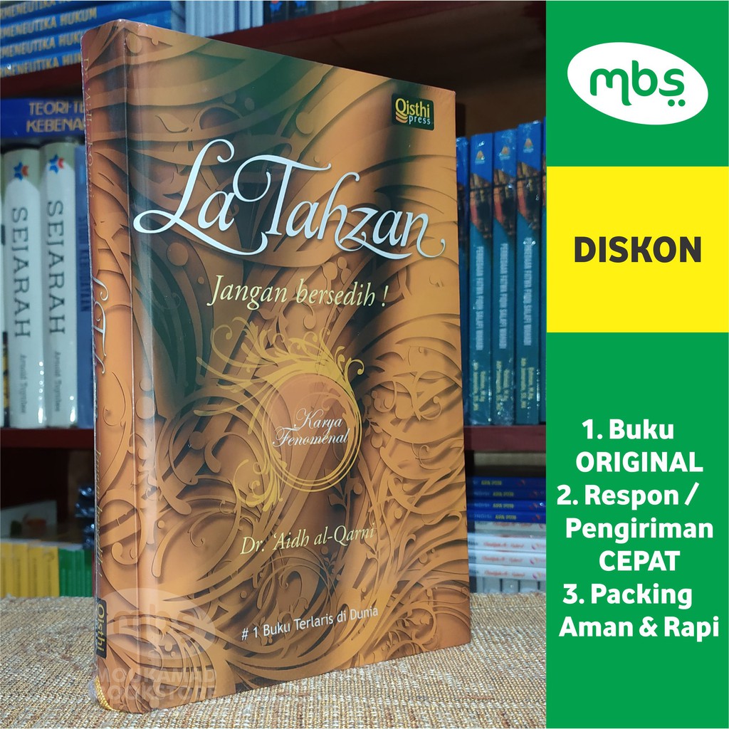 BUKU LA TAHZAN - Jangan Bersedih - Dr. 'Aidh al-Qarni