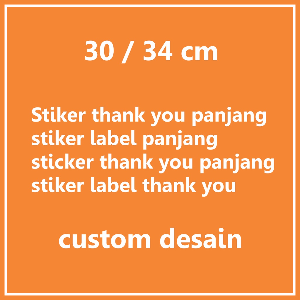 

Stiker thank you panjang - stiker label panjang - sticker thank you panjang - stiker label thank you