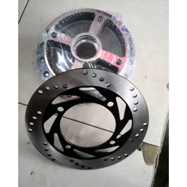 tromol belakang ninja 150 R crom / tromol ninja belakang plus piringan