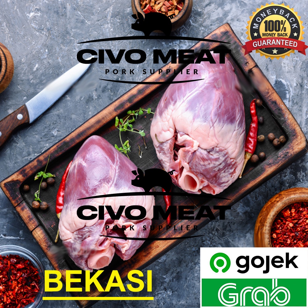 

Jantung Babi / Pork Heart 1pcs