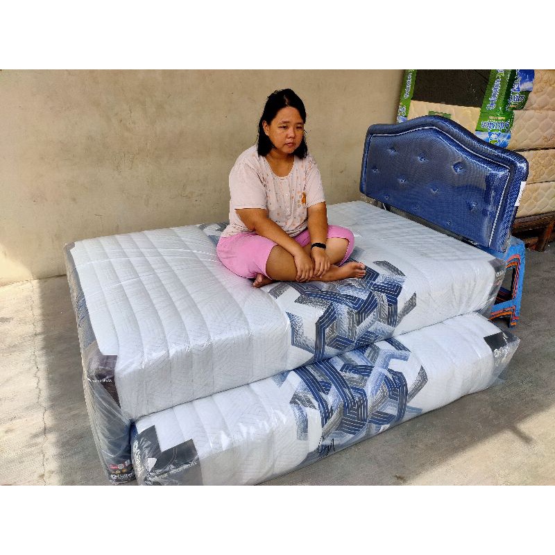 Set Central Gold 2 in 1 UK custom atau custom Sandaran blitz kasur spring bed sorong New Style mediu