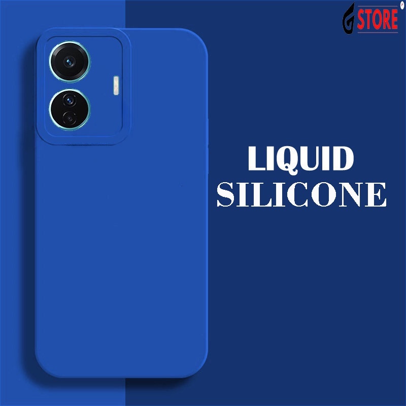 Case VIVO T1 PRO 5G - VIVO T1 5G Liquid Silicone Macaron Pro Camera Premium Softcase