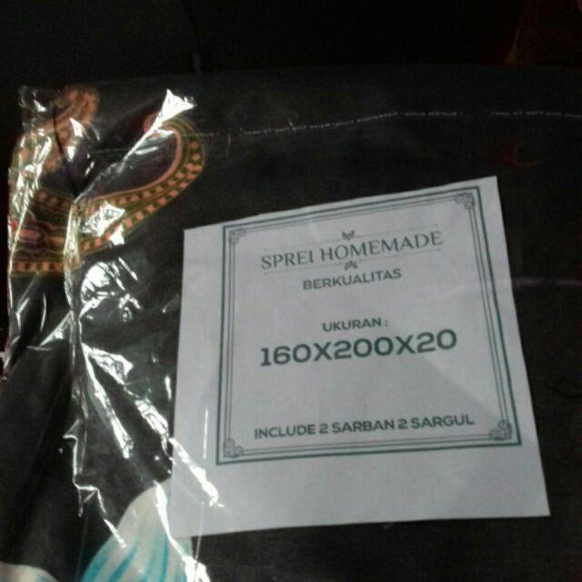 Sprei Homemade Include 2 Sarban 2 Sargul Katun