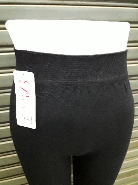 Legging polos premium, Leging polos hitam import FH.FM, Leging motif premium, All size