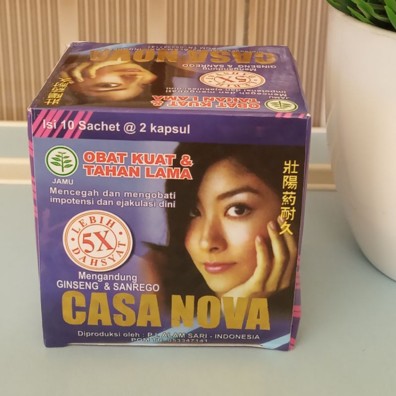 Jual Obat Kuat Casa Nova Obat Tahan Lama Obat Kuat Ereksi 1box Isi 10