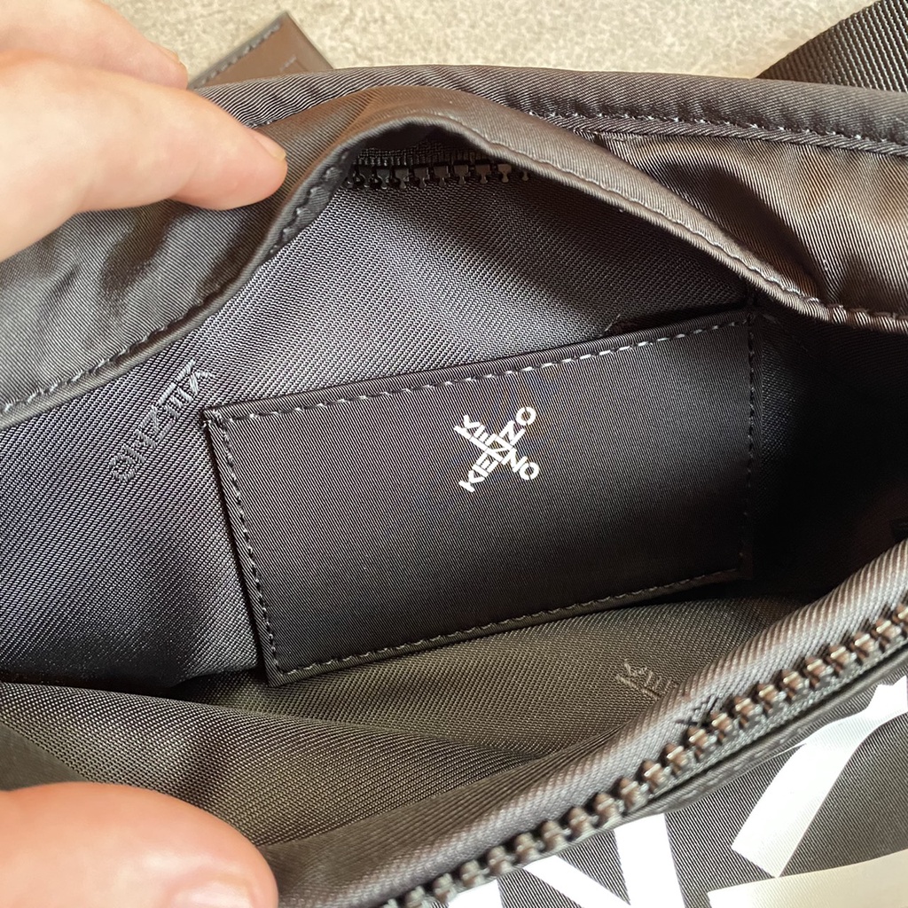 WAISTBAG TAS DADA PRIA SELEMPANG KZ CROSSLOGO