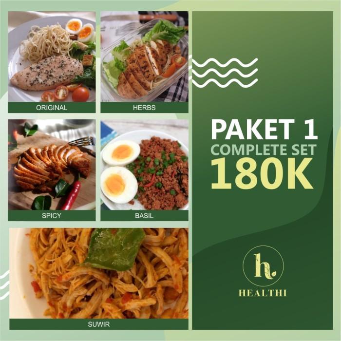 

Makanan Beku | Chicken Healthi Paket 1 Complete Set