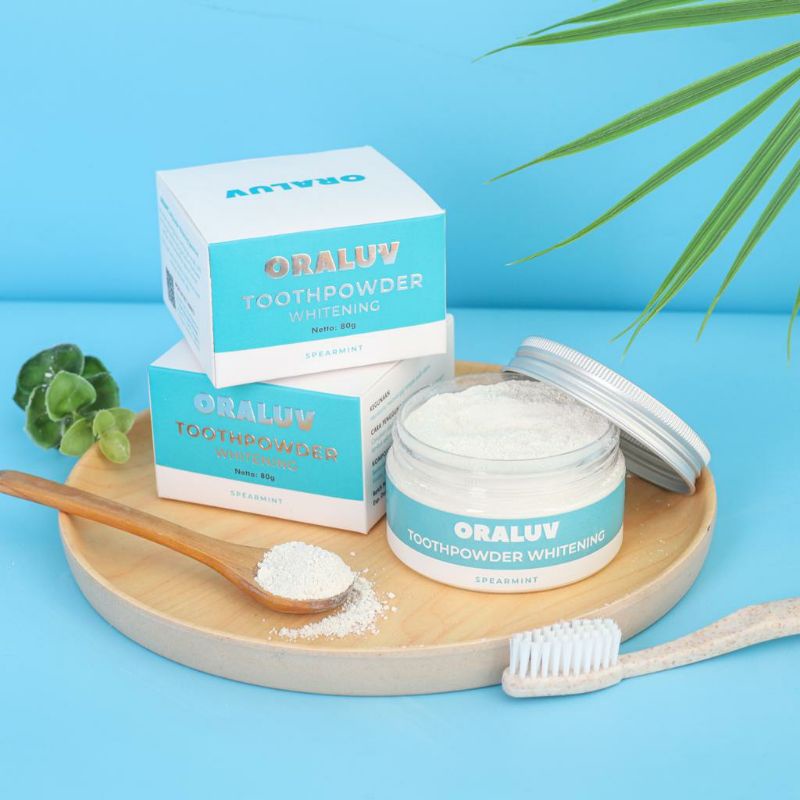 oraluv toothpowder whitening