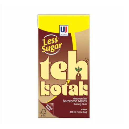 

Teh Kotak Jasmine Less Sugar 300 ml