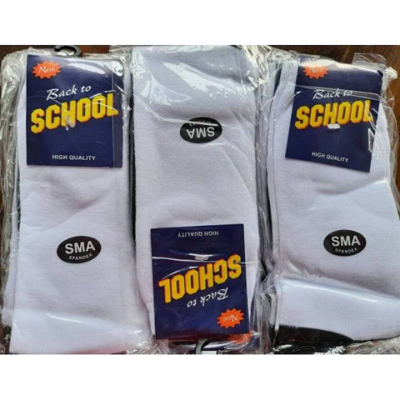 Kaos Kaki Sekolah SD SMP SMA