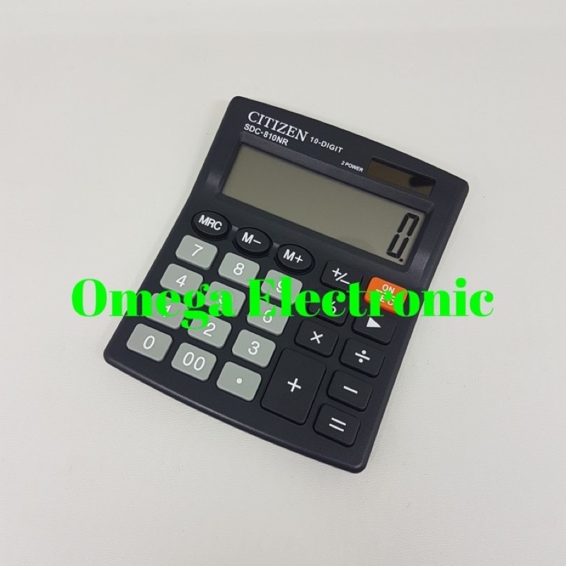 ORIGINAL Citizen Calculator SDC-810NR - Kalkulator Meja Kantor Office