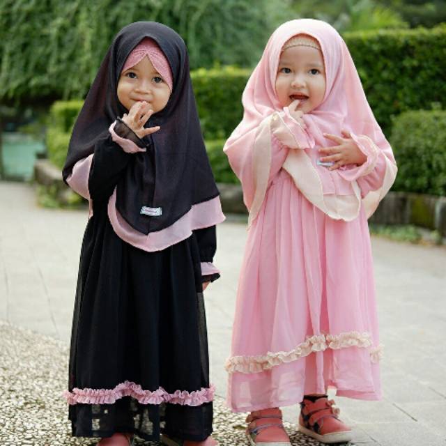 Ce Raya by Ashfa hijab | Gamis anak | gamis ceruti anak