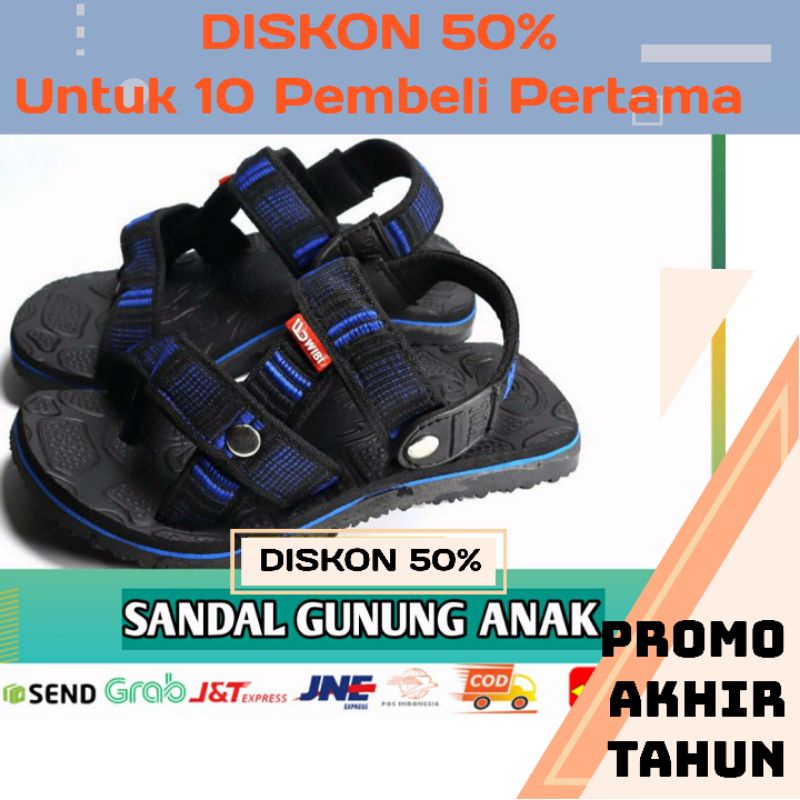 Original Sandal  Sendal Gunung Anak Laki Perempuan Murah Jepit Santai Sendal Casual Anak Cowok Cewek