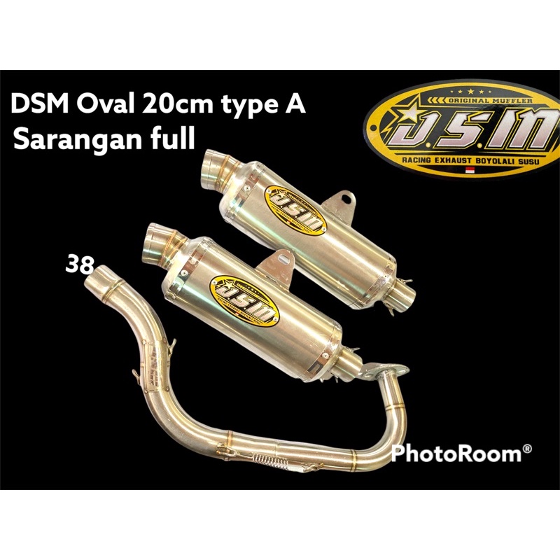 Knalpot Dsm oval d38 mio j mio gt x-ride leher bending bukan cts best3 dpj