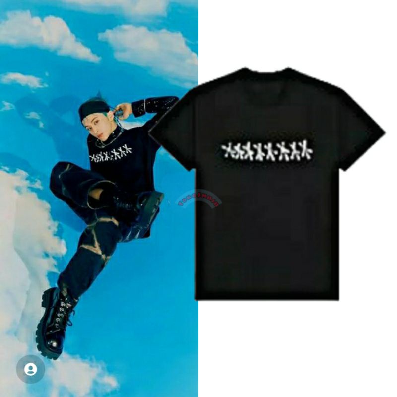 Kaos Mark Lee NCT X Tag Effect