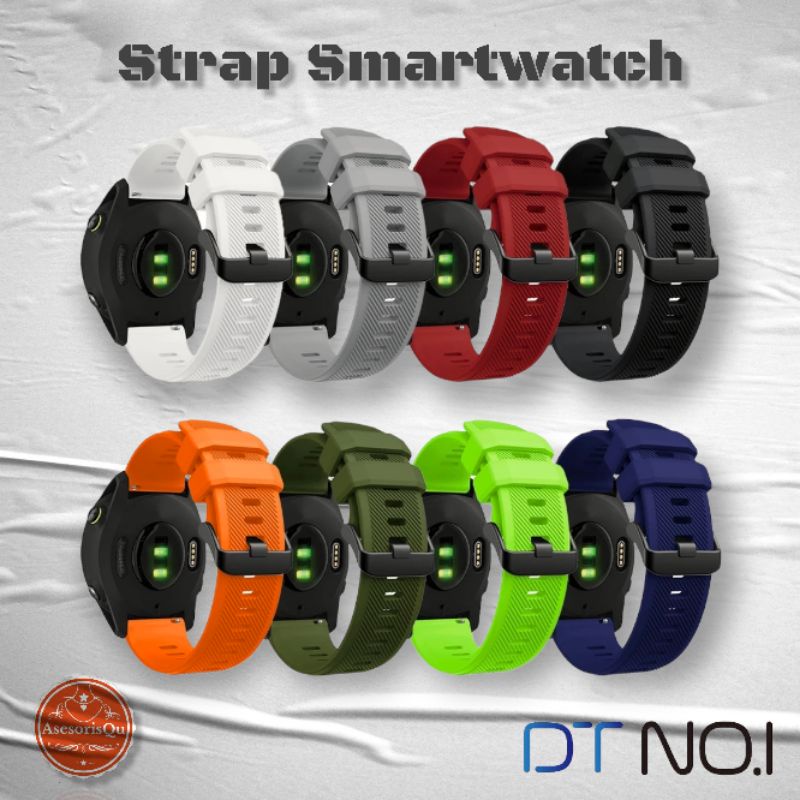 Tali Strap Jam Tangan Smartwatch DT No.1 DT70 DT78 DT79 DT92 DT95 DT98 DT3 Max Pro Strap Silicone 22