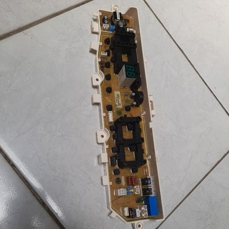 MODUL KOMPONEN ELEKTRO MESIN CUCI SAMSUNG 7kg WA70H4000SG/SE ORI SECOND MOTHERBOARD TIDAK NYALA