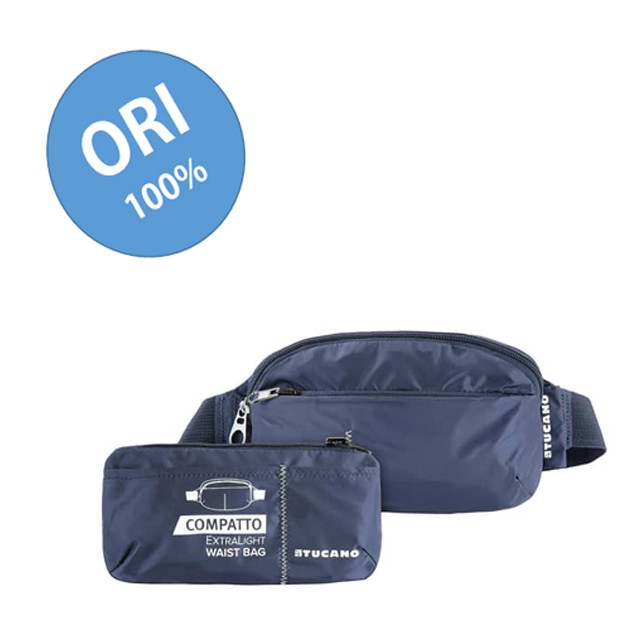 Tucano Compatto Extra Light Waist Bag - Blue